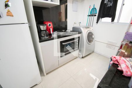 cozinha de apartamento à venda com 2 quartos, 55m² em Santo André, São Leopoldo