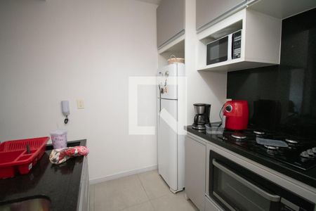 cozinha de apartamento à venda com 2 quartos, 55m² em Santo André, São Leopoldo