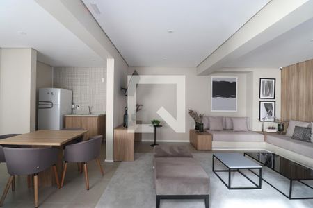 Apartamento para alugar com 28m², 1 quarto e sem vagaÁrea comum - Salão de festas