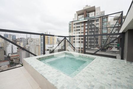 Studio para alugar com 25m², 1 quarto e sem vagaÁrea comum - Piscina