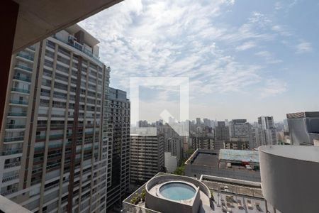 Studio para alugar com 25m², 1 quarto e sem vagaVista da Sacada