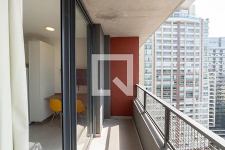 Studio para alugar com 25m², 1 quarto e sem vagaSacada