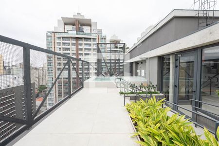 Studio para alugar com 25m², 1 quarto e sem vagaÁrea comum - Piscina