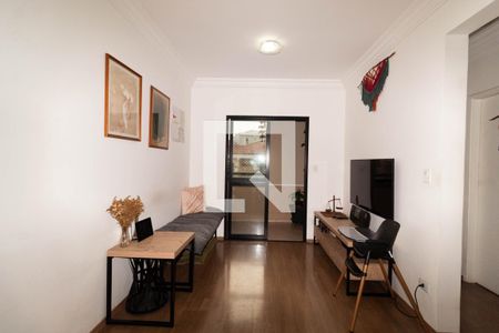 Sala  de apartamento à venda com 3 quartos, 73m² em Cidade Mãe do Céu, São Paulo