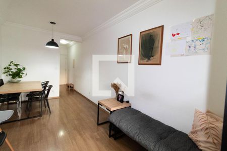 Sala  de apartamento à venda com 3 quartos, 73m² em Cidade Mãe do Céu, São Paulo