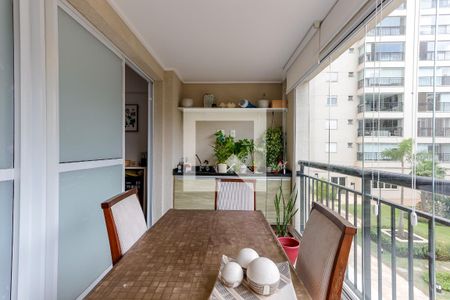 Varanda Grill de apartamento à venda com 2 quartos, 70m² em Jardim Leonor Mendes de Barros, São Paulo