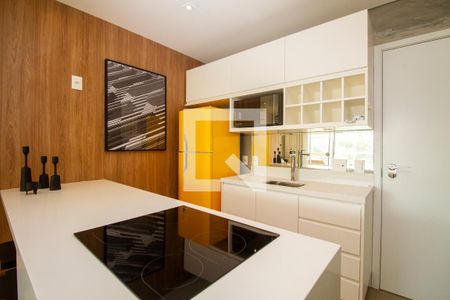 Studio à venda com 43m², 1 quarto e 1 vagaCozinha