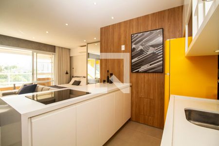 Studio à venda com 43m², 1 quarto e 1 vagaCozinha