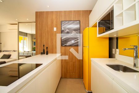 Studio à venda com 43m², 1 quarto e 1 vagaCozinha