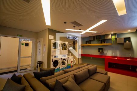 Studio à venda com 43m², 1 quarto e 1 vagaÁrea comum - Lavanderia