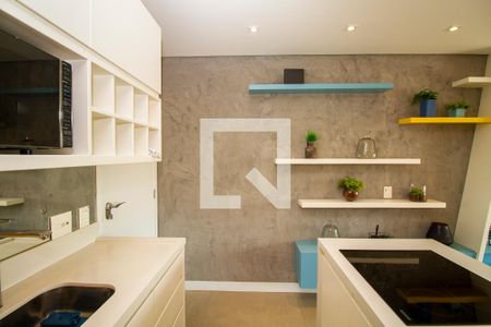 Studio à venda com 43m², 1 quarto e 1 vagaCozinha