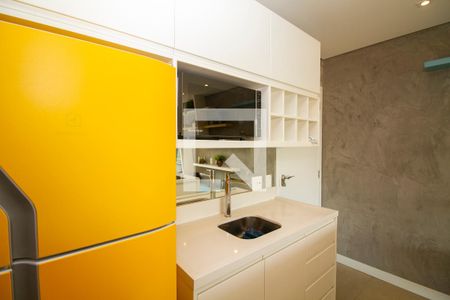 Studio à venda com 43m², 1 quarto e 1 vagaCozinha