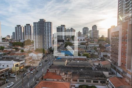 Vista da sala de kitnet/studio à venda com 1 quarto, 27m² em Vila Dom Pedro I, São Paulo