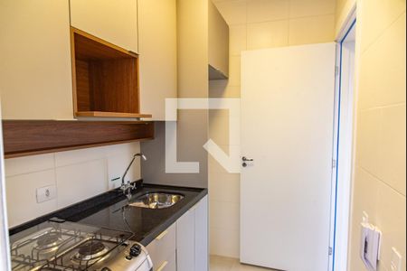 Studio à venda com 27m², 1 quarto e sem vagaCozinha