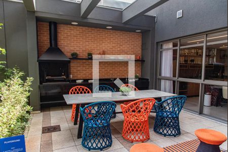 Studio à venda com 27m², 1 quarto e sem vagaChurrasqueira