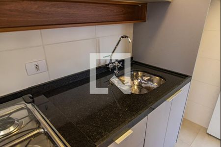 Studio à venda com 27m², 1 quarto e sem vagaCozinha