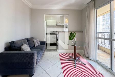 Sala de apartamento para alugar com 1 quarto, 37m² em Vila Nova Conceição, São Paulo