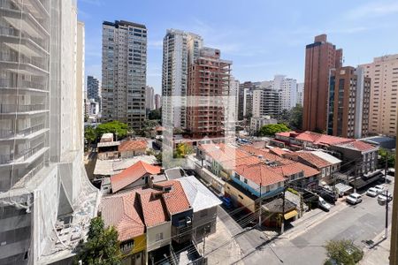 Vista da Sacada de apartamento para alugar com 1 quarto, 37m² em Vila Nova Conceição, São Paulo