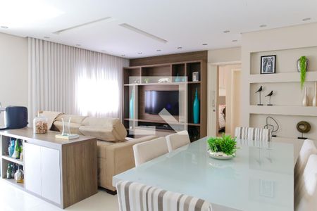 Sala de apartamento à venda com 2 quartos, 91m² em Jardim, Santo André