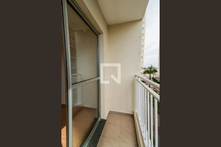 Varanda da Sala de apartamento à venda com 3 quartos, 67m² em Vila Homero Thon, Santo André