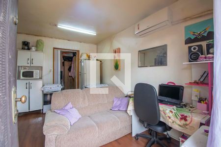 Sala/Cozinha de apartamento à venda com 1 quarto, 27m² em Niterói, Canoas