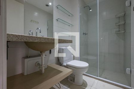 Banheiro de apartamento para alugar com 1 quarto, 31m² em Sumarezinho, São Paulo