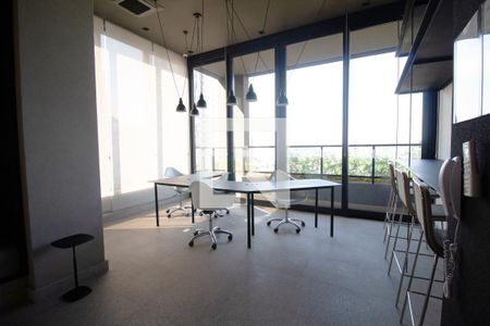 Apartamento à venda com 44m², 1 quarto e 1 vagaHome office