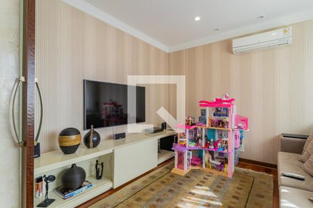 Sala de TV de apartamento à venda com 4 quartos, 254m² em Vila Andrade, São Paulo