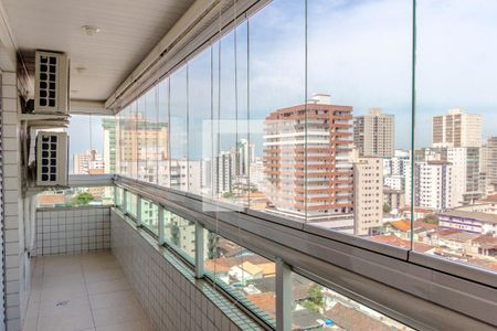 Varanda Gourmet de apartamento para alugar com 3 quartos, 100m² em Guilhermina, Praia Grande