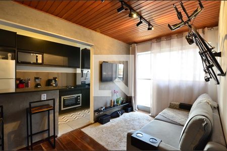 Sala de apartamento à venda com 2 quartos, 45m² em Parque Imperial, São Paulo
