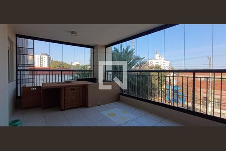 Varanda da Sala de apartamento à venda com 4 quartos, 149m² em Vila Leopoldina, São Paulo