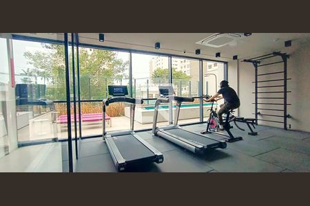 Studio para alugar com 28m², 1 quarto e sem vagaÁrea comum - Academia