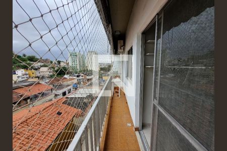 Varanda quarto1 de apartamento para alugar com 2 quartos, 78m² em Méier, Rio de Janeiro