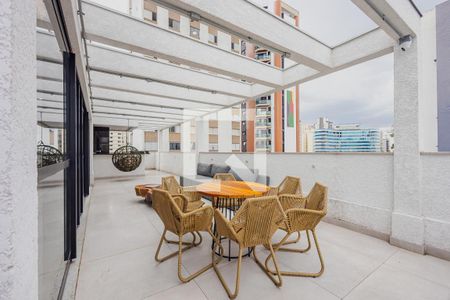 Área comum - Salão de festas de apartamento para alugar com 1 quarto, 28m² em Pinheiros, São Paulo