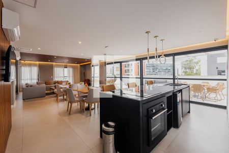 Apartamento para alugar com 28m², 1 quarto e sem vagaÁrea comum - Salão de festas