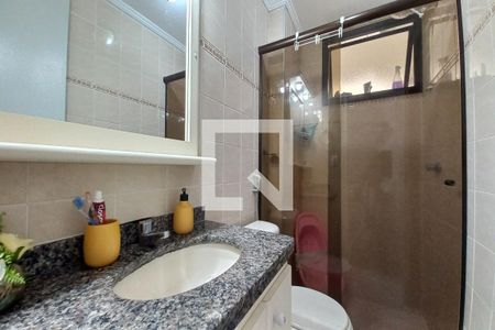 Banheiro da Suíte de apartamento à venda com 1 quarto, 52m² em Centro, Campinas