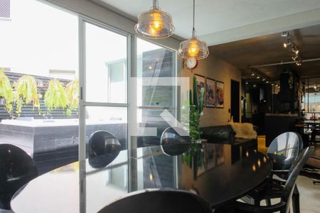 Sala de Jantar de apartamento à venda com 1 quarto, 90m² em Serra, Belo Horizonte