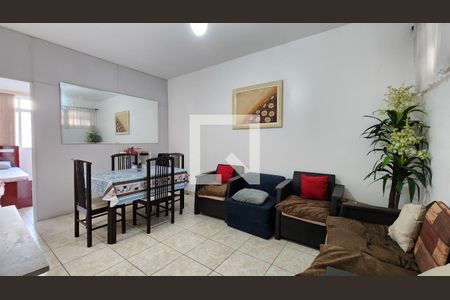 Sala de apartamento para alugar com 2 quartos, 62m² em Boqueirão, Santos