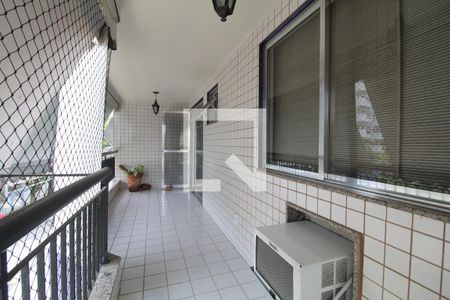 Varanda da Sala de apartamento para alugar com 2 quartos, 80m² em Anil, Rio de Janeiro