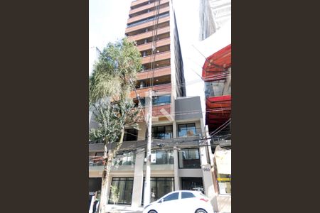Fachada do Prédio de kitnet/studio à venda com 1 quarto, 22m² em Jardim Paulista, São Paulo