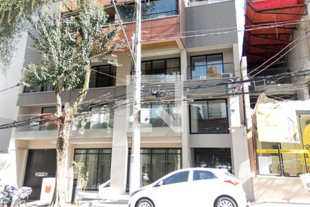 Fachada do Prédio de kitnet/studio à venda com 1 quarto, 22m² em Jardim Paulista, São Paulo