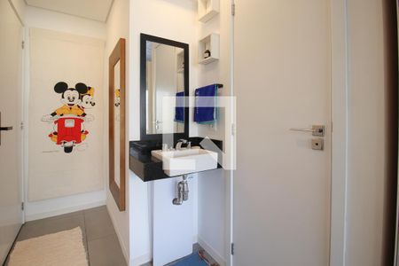 Banheiro de kitnet/studio à venda com 1 quarto, 22m² em Jardim Paulista, São Paulo