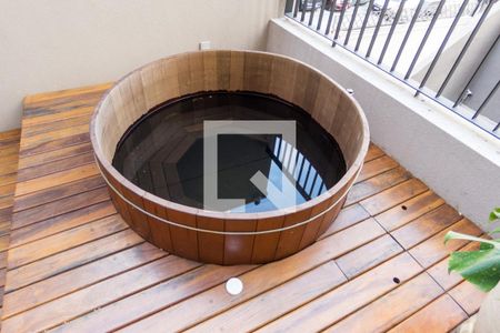 Área comum - Ofurô de kitnet/studio à venda com 1 quarto, 22m² em Jardim Paulista, São Paulo