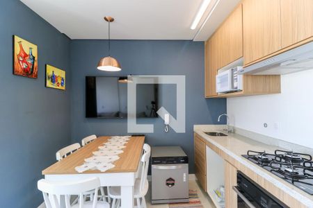 Sala de apartamento para alugar com 1 quarto, 38m² em Brooklin Paulista, São Paulo