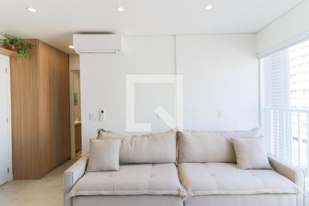 Sala de apartamento para alugar com 1 quarto, 38m² em Brooklin Paulista, São Paulo