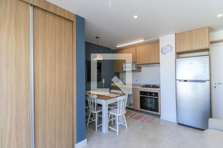 Sala de apartamento para alugar com 1 quarto, 38m² em Brooklin Paulista, São Paulo