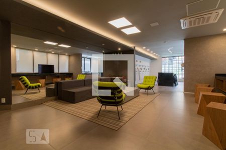 Studio para alugar com 32m², 1 quarto e sem vaga Studio para alugar com 32m², 1 quarto e sem vagaSalão de Festas