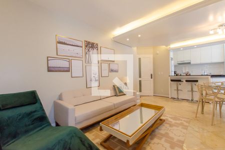 Sala de apartamento para alugar com 3 quartos, 80m² em Centro, Florianópolis