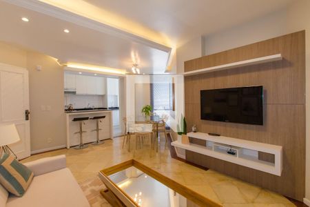 Sala de apartamento para alugar com 3 quartos, 80m² em Centro, Florianópolis