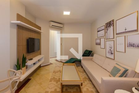Sala de apartamento para alugar com 3 quartos, 80m² em Centro, Florianópolis